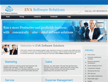 Tablet Screenshot of evasoftwaresolutions.com